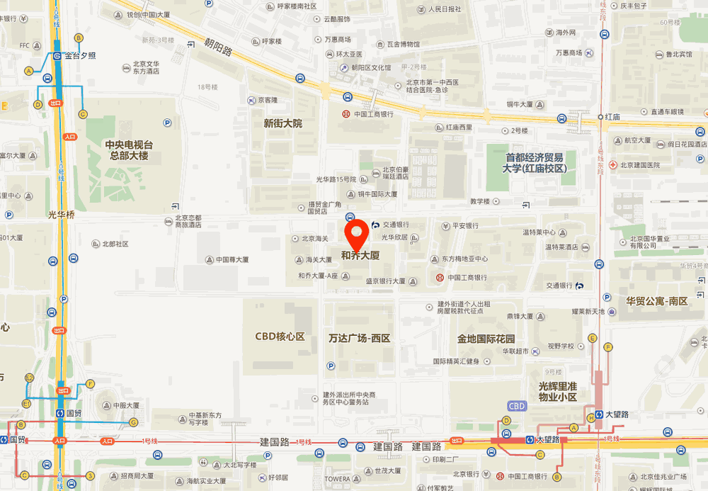 和乔大厦位置地图